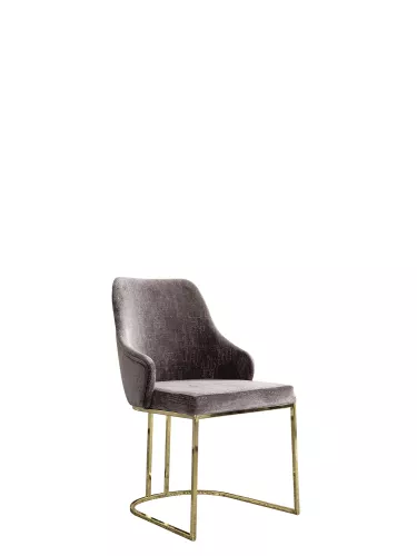Chair Maserati Fabrics Moon 01 / Black Chrom