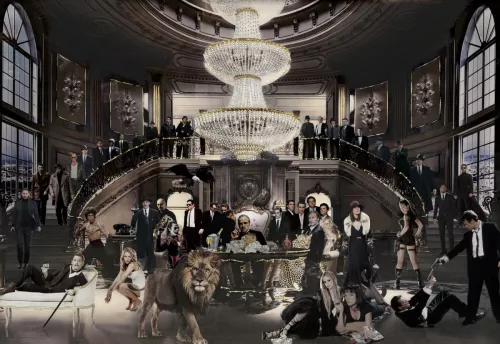 Mafia II Color 110x160cm