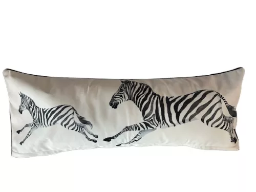 Pillow Zebra 80x30cm
