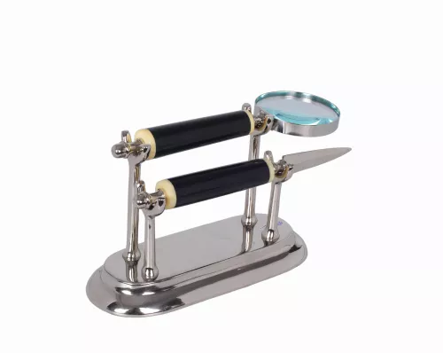 Magnifier & Letter Opener On Base 
