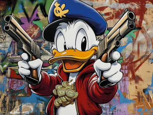 Duck with Gun 1