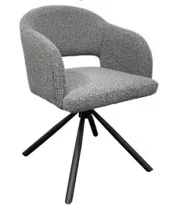 Candy arm dining chair with turnsystem