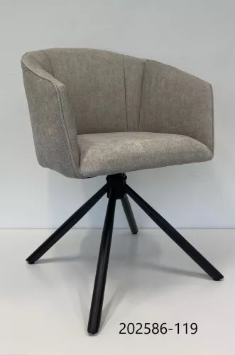 Henry arm dining chair with turnsystem