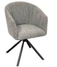 Henry arm dining chair with turnsystem