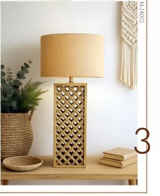 Table Lamp Zansiba without Shade