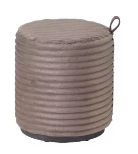 Dore Ottoman  (Tilia 1 & Black)