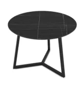 Klint Coffee Table Ø60cm (Senkron Black & Black)