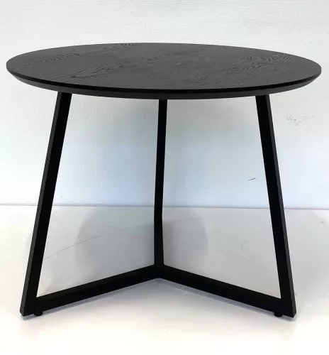 Klint Coffee Table Ø60cm (Senkron Black & Black)