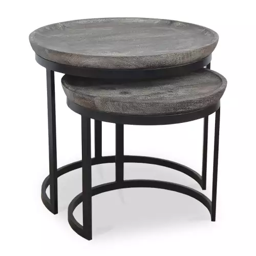 Smal Table Set Bermuda 52x52x45cm | 42x42x35cm