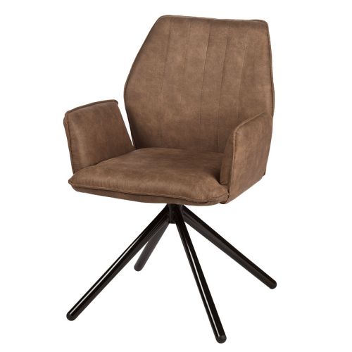 By Kohler Classen arm dining chair brown Preston 22 (115219) (115219)