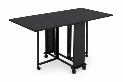 Trend 148 Table  (20+64+64cm) Senkron Black & Black