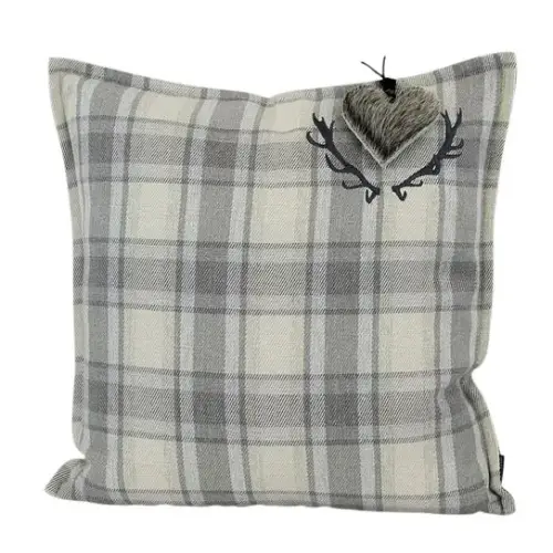 Pillow Redfrod with Cow Sticker Heart 50x50cm