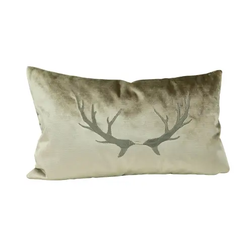 Pillow Venus Silver deer antler  30x50cm