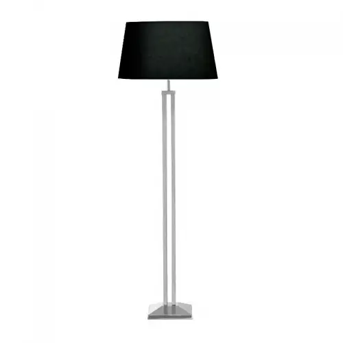 Floor Lamp silver sleek 