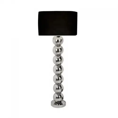 Floor Lamp silver ball without  lampshade