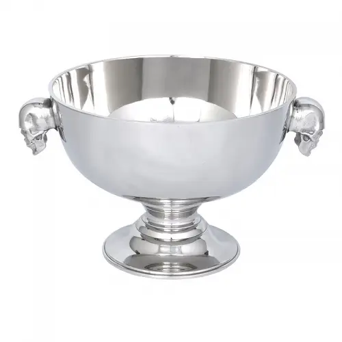 Fruit Bowl 30x30x21cm Skull