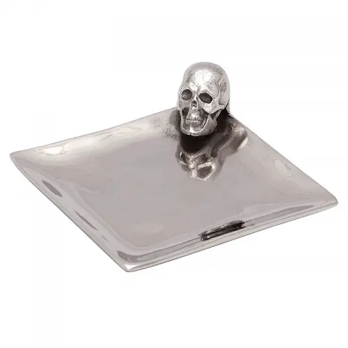 Peanut Plate 11.5x11.5x4cm Skull Peanut Plate 11.5x11.5x4cm Skull