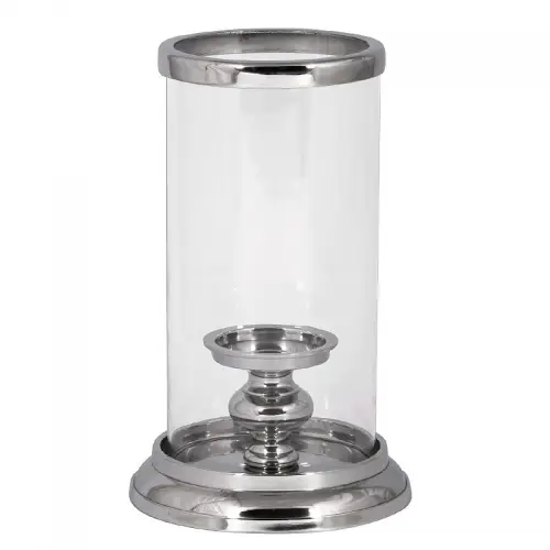 By Kohler Candle Hurricane Carlee 16x20x34cm silver (110368)