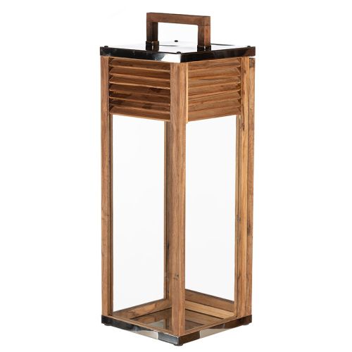Lantern 30x30x80cm St Tropez Large brown 