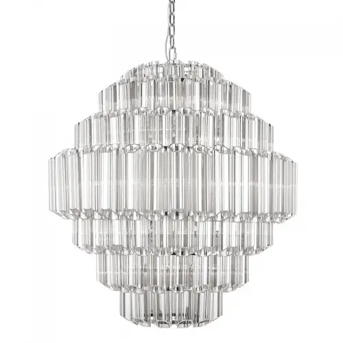 Ceiling Lamp Castelli  Large 80x80x93cm Clear Glass
