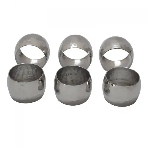 Napking Ring 4.5x4.5x3cm (set of 6) in Gift Box Napking Ring 4.5x4.5x3cm (set of 6) in Gift Box