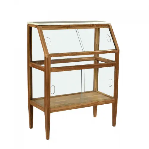 By Kohler Display Cabinet Reece 79.5x35.5x101.5cm With Marble Top (112775) (112775)