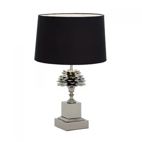 Table Lamp 17x17x61cm Incl. Grey Shade