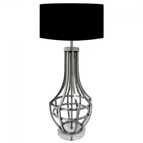 By Kohler Table Lamp 28x28x73cm Incl. Black Shade (111044) (111044)