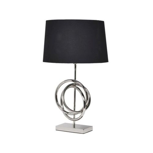 Table Lamp 25x13x76cm Incl. black Shade