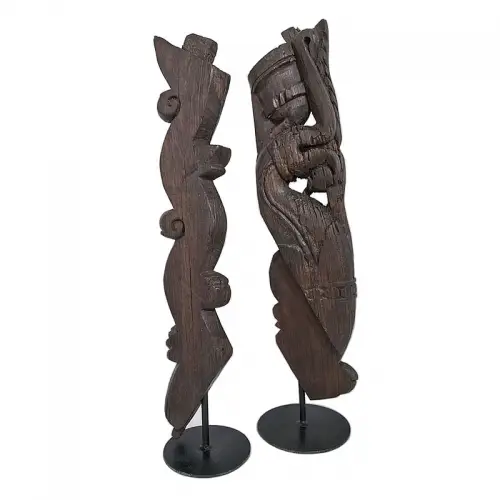 Statue/Sculpture 18x18x67cm Old Carvings SALE
