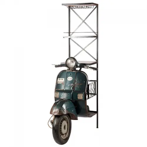 Wine Rack 70x105x185cm Scooter vintage retro Wine Rack 70x105x185cm Scooter vintage retro