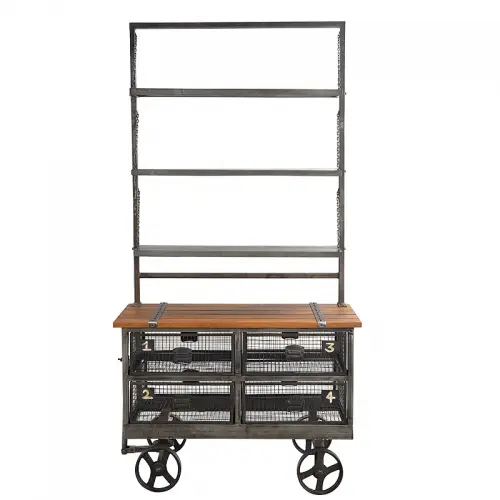 Display Trolley Massena 106x48x208cm
