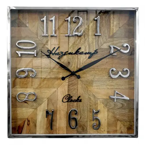 Wall Clock 51x5x51cm Square