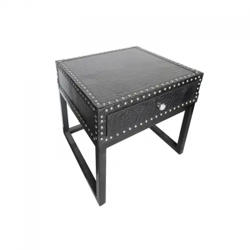By Kohler Endtable Fletcher 50x50x50cm - 1 Drw (107369)