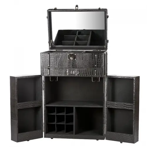 Bar Cabinet Carlstadt on Wheels Bar Cabinet Carlstadt on Wheels