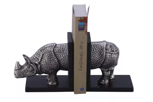 Bookend 31x11x16cm Rhino