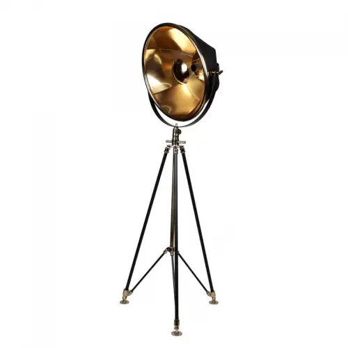 Floor Lamp Montezuma gold and black studio