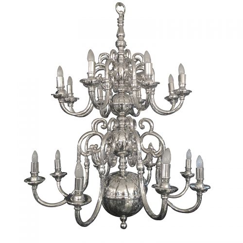 Decoration Chandelier 126x126x162cm W/Black Shade