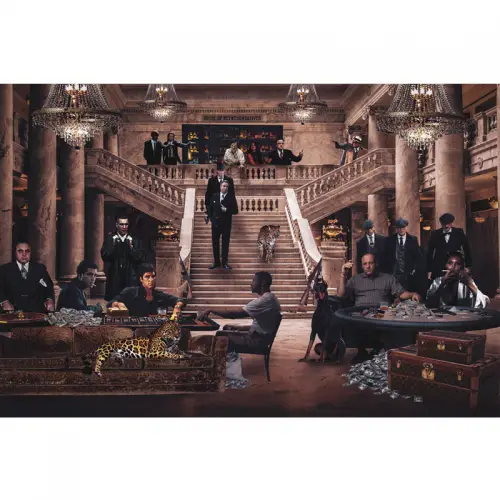 Gangsters Paradise 180x120x2cm