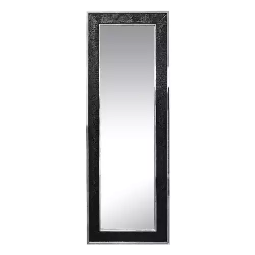 Mirror Lindstrom 70x4x200cm Black Alligator