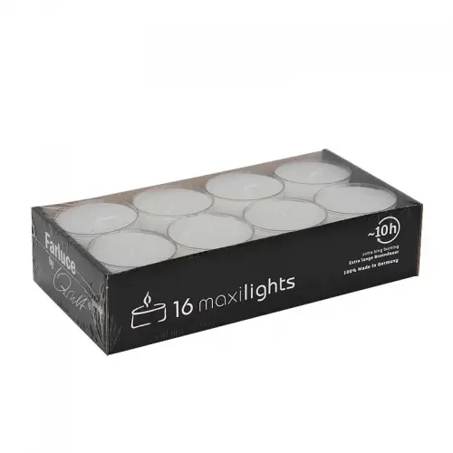 Tea Lights 25x15x6cm - 16 Pieces