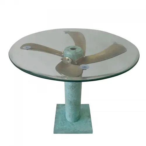 Table Santos turquoise 61x61x54cm Propeller