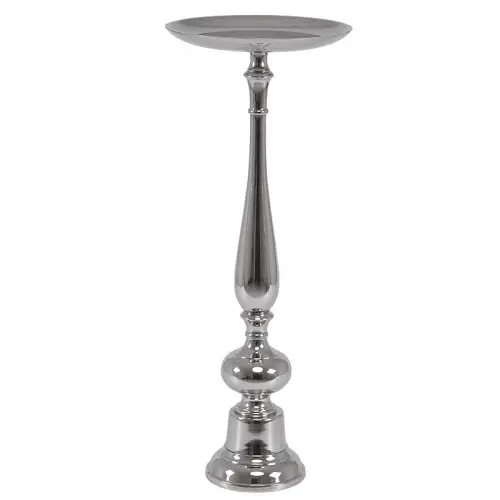 By Kohler Candleholder Campana 23x23x59cm Large silver (111520)