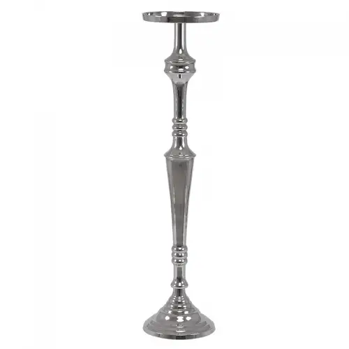 Candleholder Alexandria 21x21x88cm Small silver