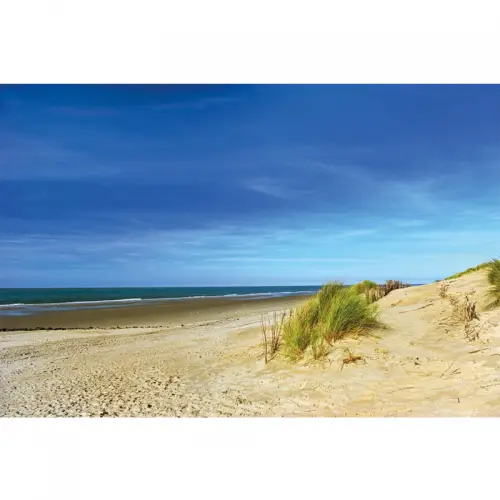 Empty beach at Ameland 180x120x2cm