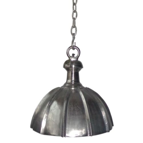 Ceiling Lamp 48x48x48cm raw silver