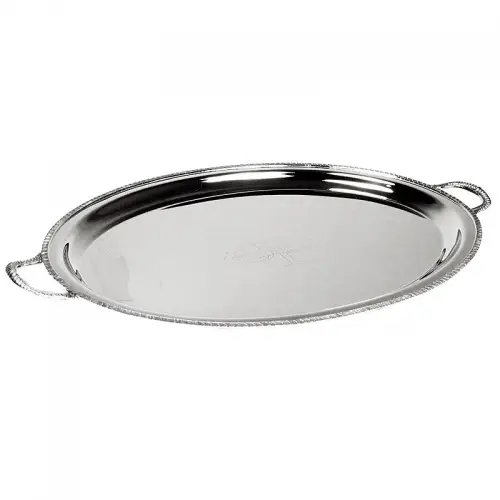 Tray 61x36x4cm Oval With Handle