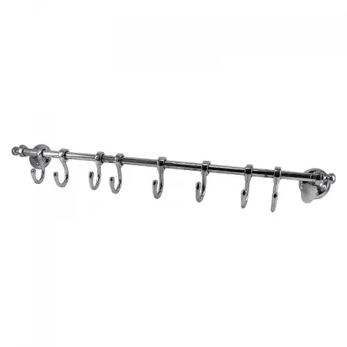 Hook Wall 84x10x10cm With 8 Hooks