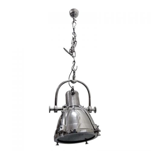 Hanging Light 40x34x57cm silver studio look