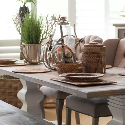 By Kohler Round Placemat Miya 35x35x1cm (115177)